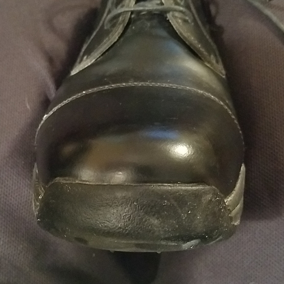 COPY - Z Coil Black Leather Lace Up Cap Toe Oxford main image 4